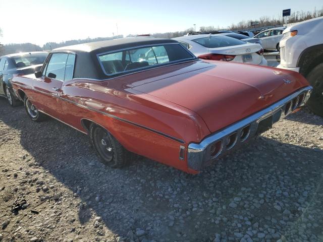 164478R133506 - 1968 CHEVROLET IMPALA ORANGE photo 2