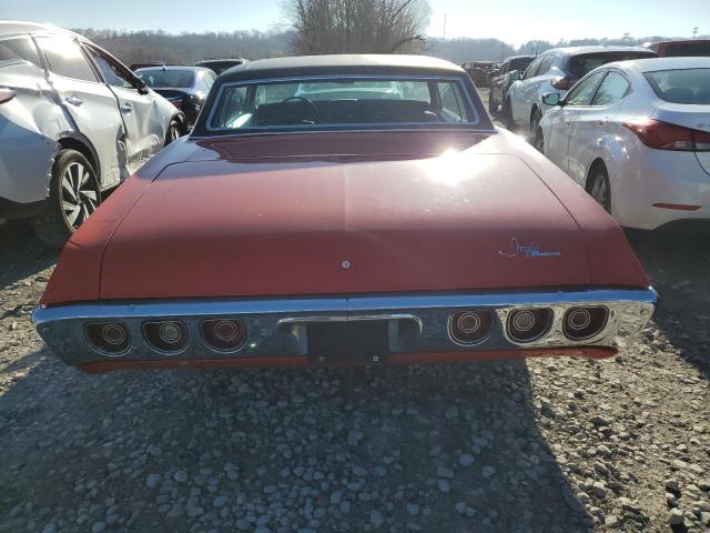 164478R133506 - 1968 CHEVROLET IMPALA ORANGE photo 6