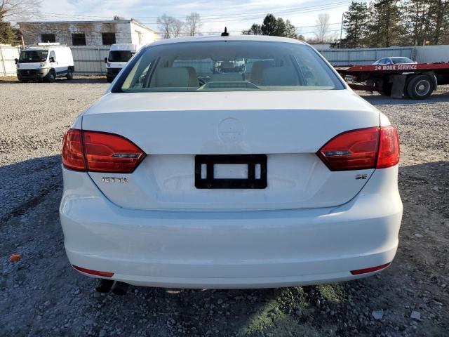 3VWD17AJXEM283202 - 2014 VOLKSWAGEN JETTA SE WHITE photo 6