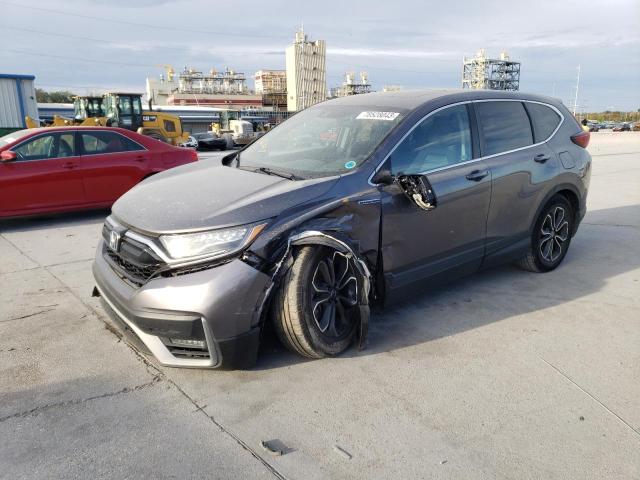 7FART6H58ME020235 - 2021 HONDA CR-V EX GRAY photo 1