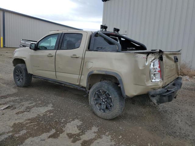 1GCGTEEN3M1249545 - 2021 CHEVROLET COLORADO ZR2 TAN photo 2