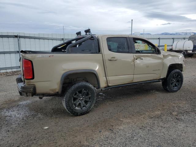 1GCGTEEN3M1249545 - 2021 CHEVROLET COLORADO ZR2 TAN photo 3
