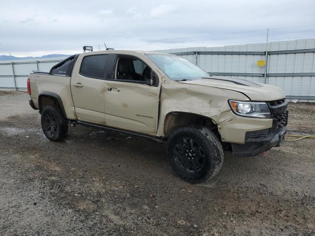 1GCGTEEN3M1249545 - 2021 CHEVROLET COLORADO ZR2 TAN photo 4