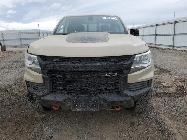 1GCGTEEN3M1249545 - 2021 CHEVROLET COLORADO ZR2 TAN photo 5