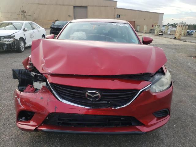 JM1GJ1U65E1137582 - 2014 MAZDA 6 SPORT RED photo 5