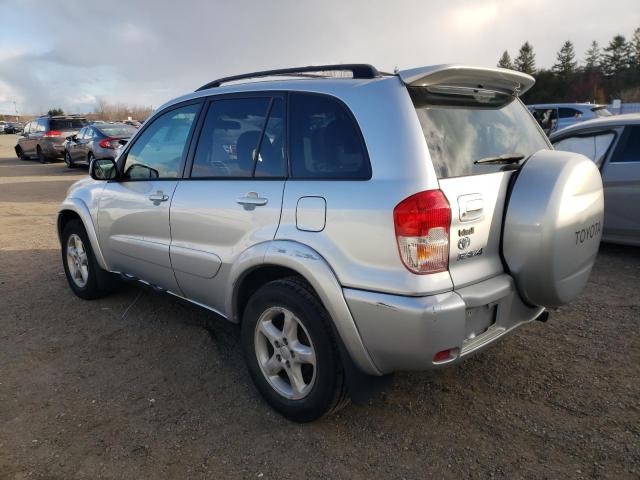 JTEHH20VX36070802 - 2003 TOYOTA RAV4 SILVER photo 2