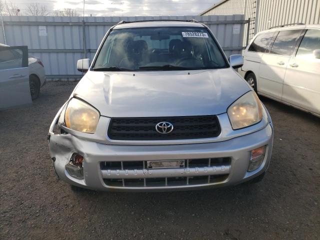 JTEHH20VX36070802 - 2003 TOYOTA RAV4 SILVER photo 5