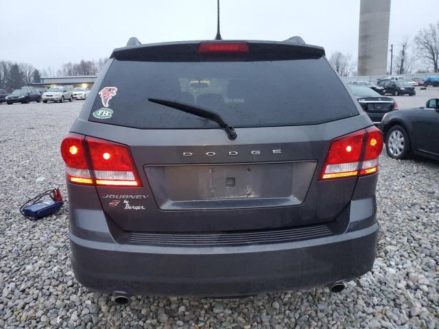 3C4PDDAG9JT269625 - 2018 DODGE JOURNEY SE GRAY photo 6