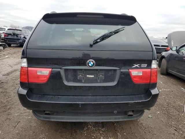 5UXFA13544LU27365 - 2004 BMW X5 3.0I BLACK photo 6