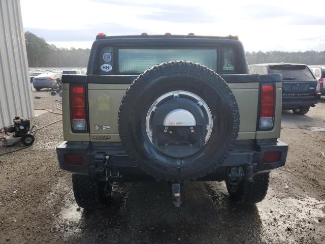 5GRGN22UX5H131603 - 2005 HUMMER H2 SUT GREEN photo 6