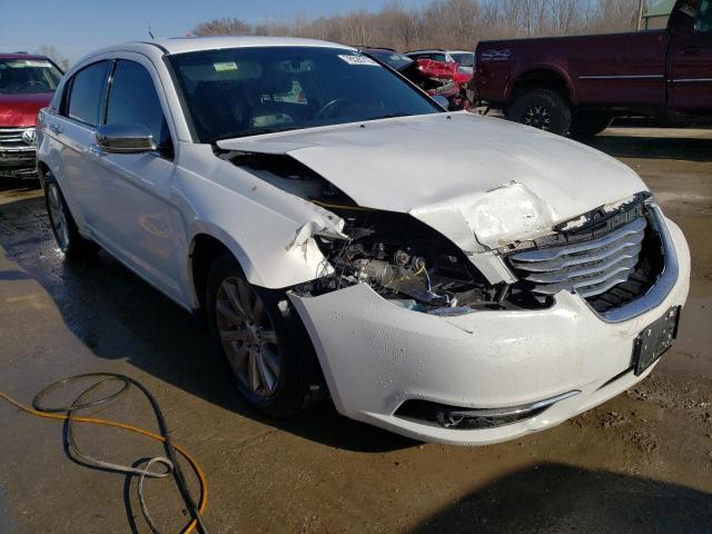 1C3CCBCG1EN159553 - 2014 CHRYSLER 200 LIMITED WHITE photo 4