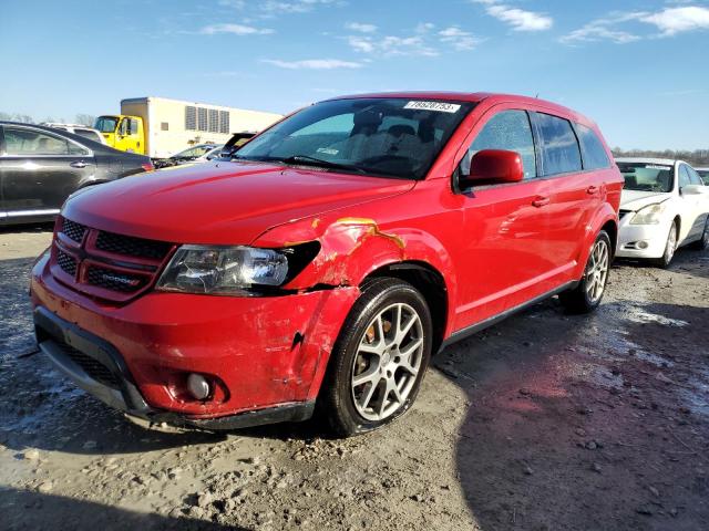 3C4PDCEG4GT230986 - 2016 DODGE JOURNEY R/T MAROON photo 1