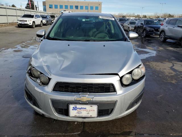 1G1JC5SB7F4160846 - 2015 CHEVROLET SONIC LT SILVER photo 5