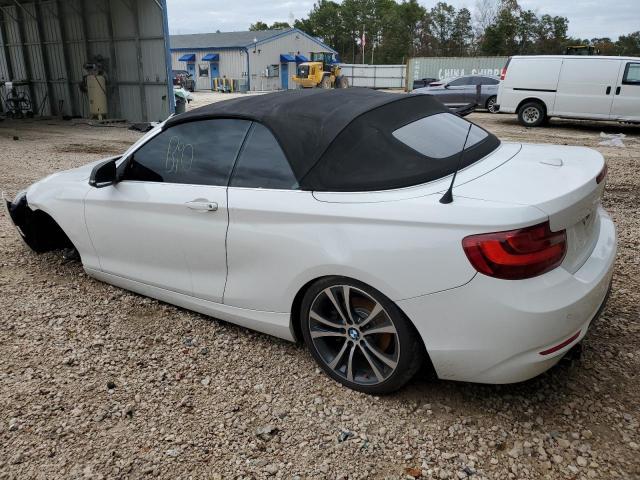 WBA2K9C38H7A26264 - 2017 BMW 230I WHITE photo 2