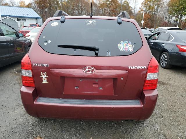 KM8JM12B27U633434 - 2007 HYUNDAI TUCSON GLS BURGUNDY photo 6