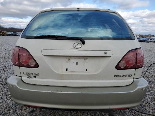 JT6GF10U2Y0077039 - 2000 LEXUS RX 300 WHITE photo 6