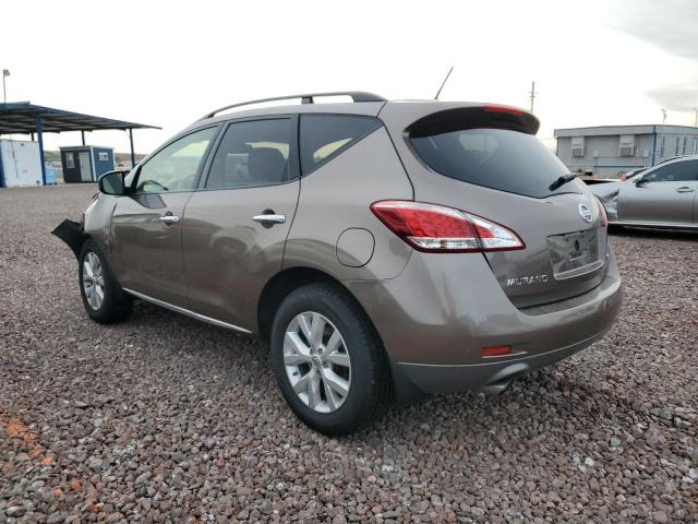 JN8AZ1MW8CW240546 - 2012 NISSAN MURANO S BROWN photo 2