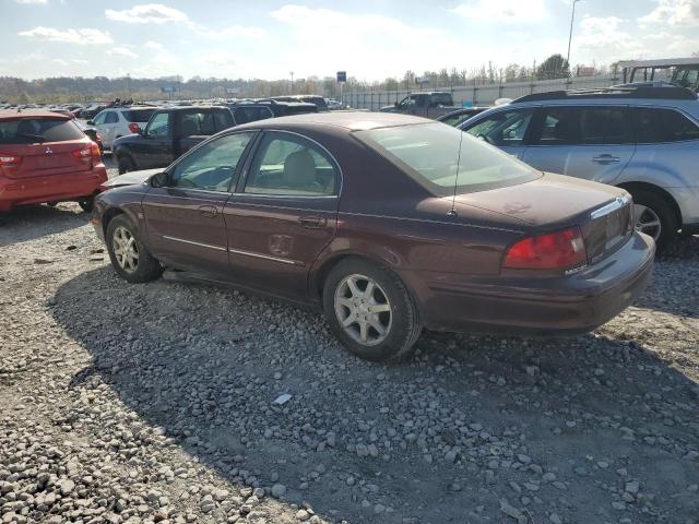 1MEFM55S11G607909 - 2001 MERCURY SABLE LS PREMIUM MAROON photo 2