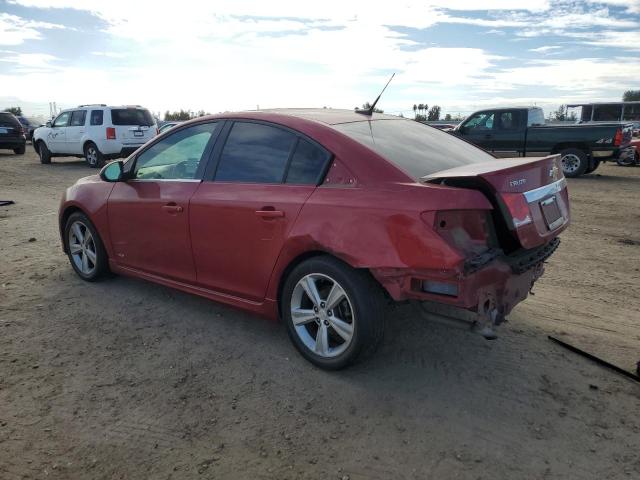 1G1PG5SC8C7132765 - 2012 CHEVROLET CRUZE LT RED photo 2