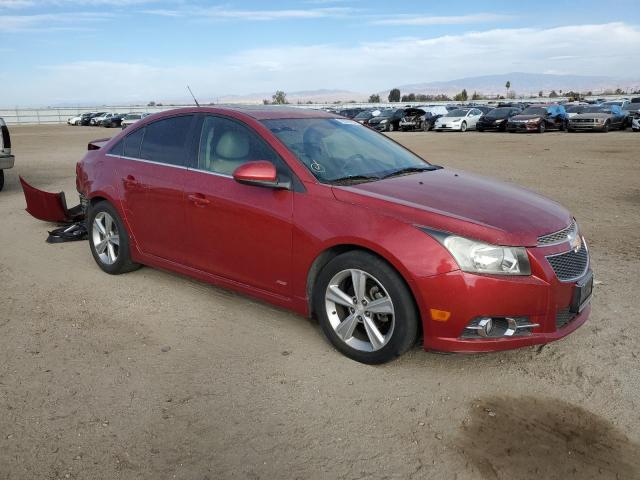 1G1PG5SC8C7132765 - 2012 CHEVROLET CRUZE LT RED photo 4