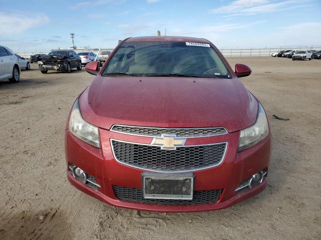 1G1PG5SC8C7132765 - 2012 CHEVROLET CRUZE LT RED photo 5