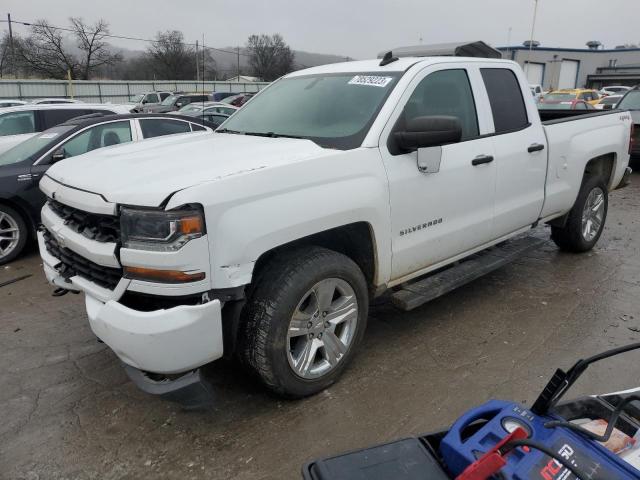 1GCVKPEC7HZ121076 - 2017 CHEVROLET SILVERADO K1500 CUSTOM WHITE photo 1