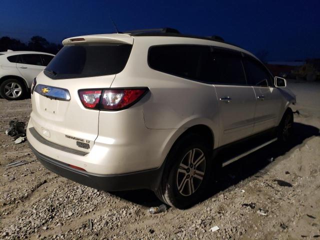 1GNKRGKD7FJ170308 - 2015 CHEVROLET TRAVERSE LT WHITE photo 3