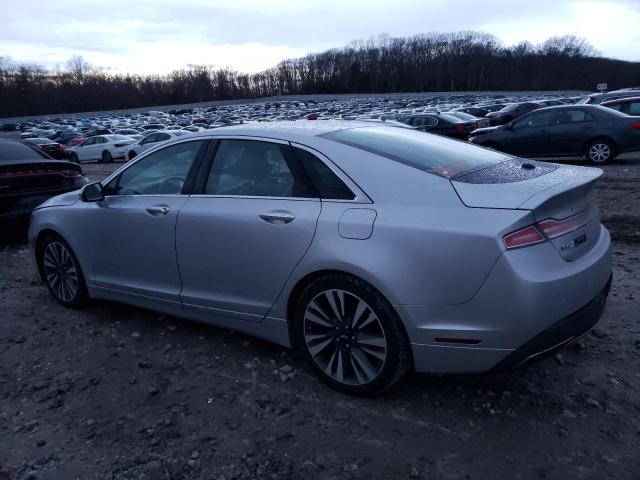 3LN6L5FC2HR627015 - 2017 LINCOLN MKZ RESERVE SILVER photo 2