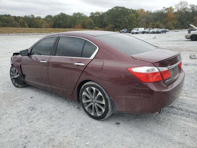 1HGCR2F58FA109912 - 2015 HONDA ACCORD SPORT BURGUNDY photo 2