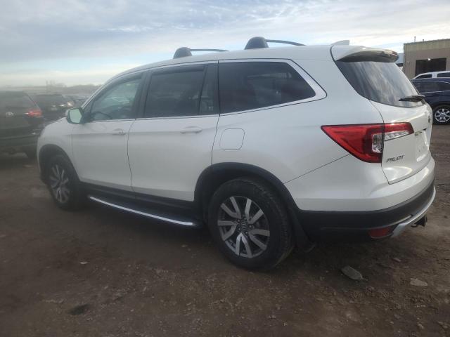 5FNYF6H35KB025550 - 2019 HONDA PILOT EX WHITE photo 2