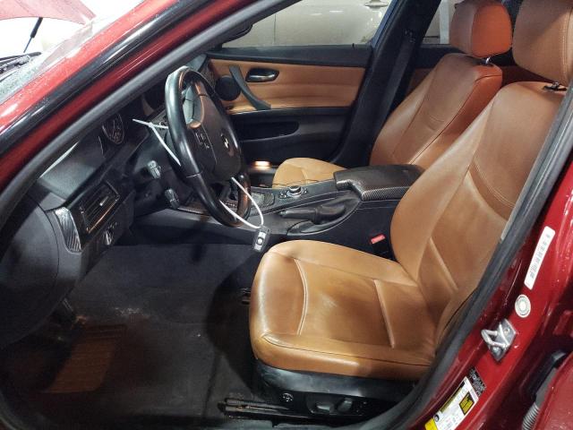 WBAPL5C54BA919102 - 2011 BMW 335 XI Темно-червоний фото 7