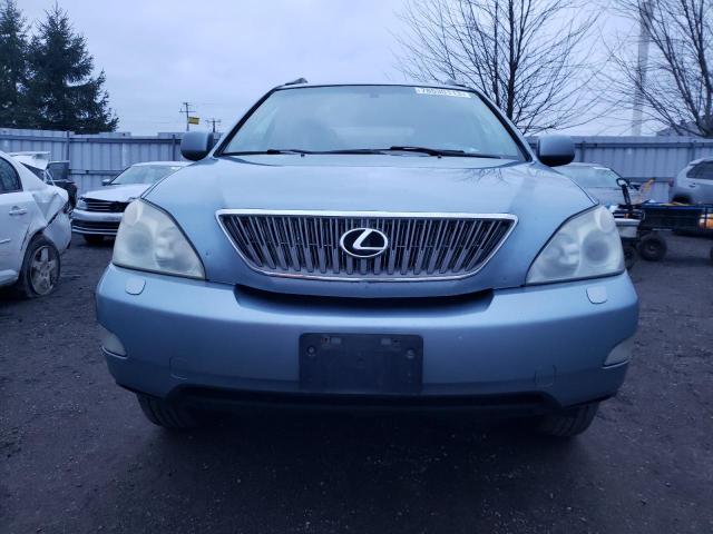 2T2HK31U07C033625 - 2007 LEXUS RX 350 BLUE photo 5