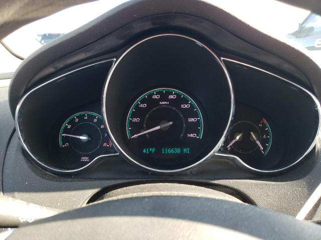 1G1ZC5E17BF371260 - 2011 CHEVROLET MALIBU 1LT Қара фото 9