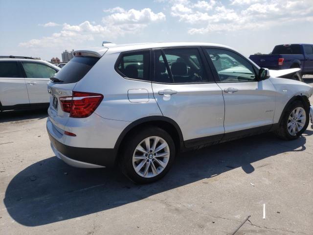 5UXWX9C53E0D28457 - 2014 BMW X3 XDRIVE28I SILVER photo 3