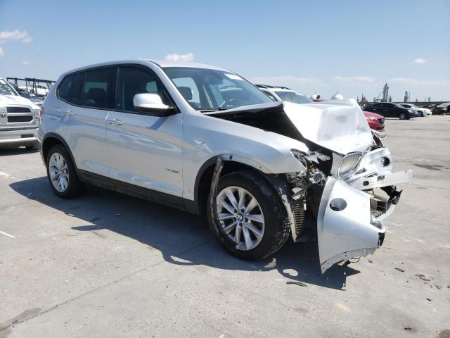 5UXWX9C53E0D28457 - 2014 BMW X3 XDRIVE28I SILVER photo 4