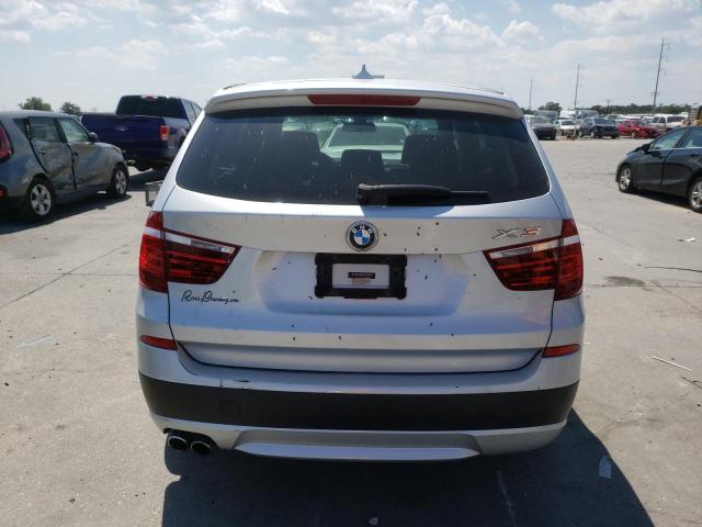 5UXWX9C53E0D28457 - 2014 BMW X3 XDRIVE28I SILVER photo 6