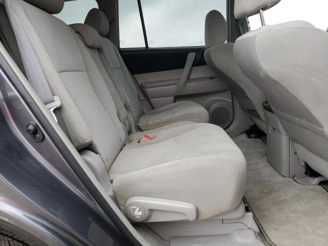 5TDZK3EH6AS022911 - 2010 TOYOTA HIGHLANDER CHARCOAL photo 10