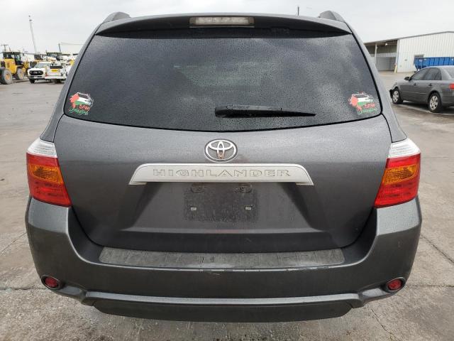 5TDZK3EH6AS022911 - 2010 TOYOTA HIGHLANDER CHARCOAL photo 6