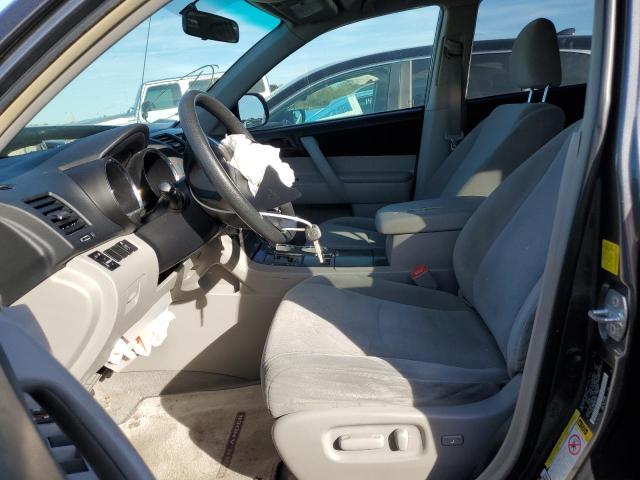 5TDZK3EH6AS022911 - 2010 TOYOTA HIGHLANDER CHARCOAL photo 7