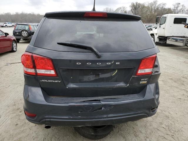 3C4PDCEG6JT380508 - 2018 DODGE JOURNEY GT BLUE photo 6