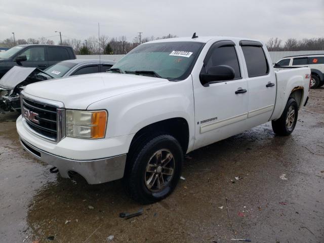 2GTEK23M791137982 - 2009 GMC SIERRA K1500 SLE WHITE photo 1