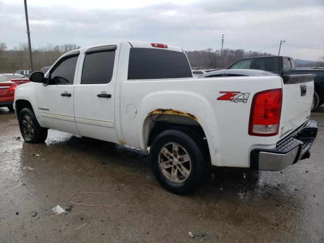 2GTEK23M791137982 - 2009 GMC SIERRA K1500 SLE WHITE photo 2