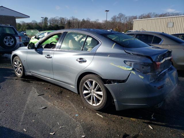 JN1BV7AR2EM695875 - 2014 INFINITI Q50 BASE GRAY photo 2