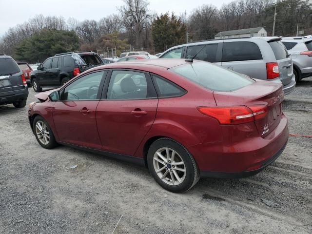 1FADP3F27GL240765 - 2016 FORD FOCUS SE RED photo 2