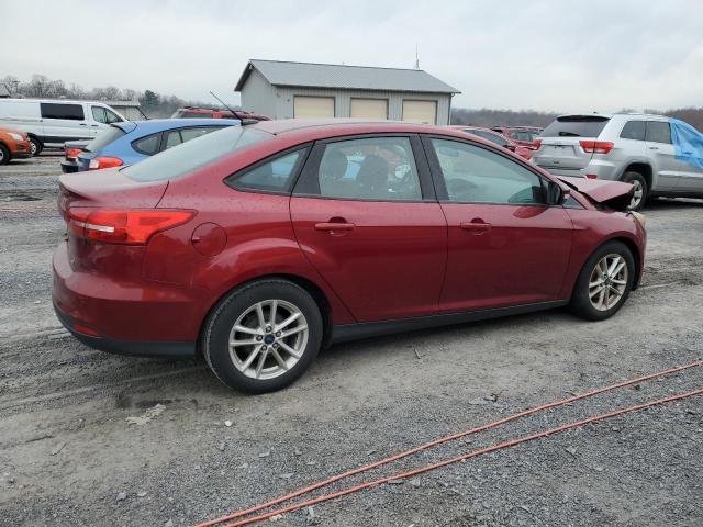 1FADP3F27GL240765 - 2016 FORD FOCUS SE RED photo 3