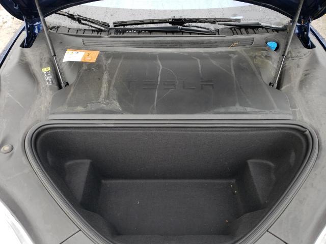 5YJSA1E21HF224283 - 2017 TESLA MODEL S ლურჯი ფოტო 11