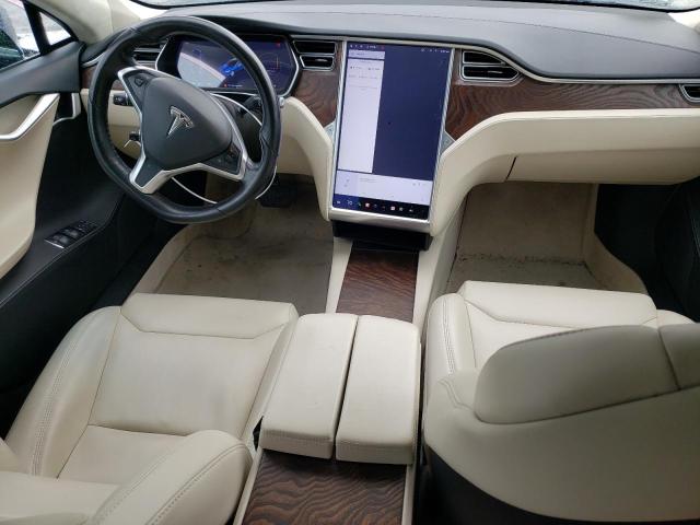 5YJSA1E21HF224283 - 2017 TESLA MODEL S ლურჯი ფოტო 8