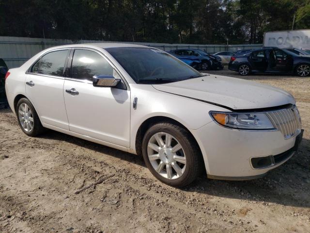 3LNHL2GC4BR758802 - 2011 LINCOLN MKZ WHITE photo 4