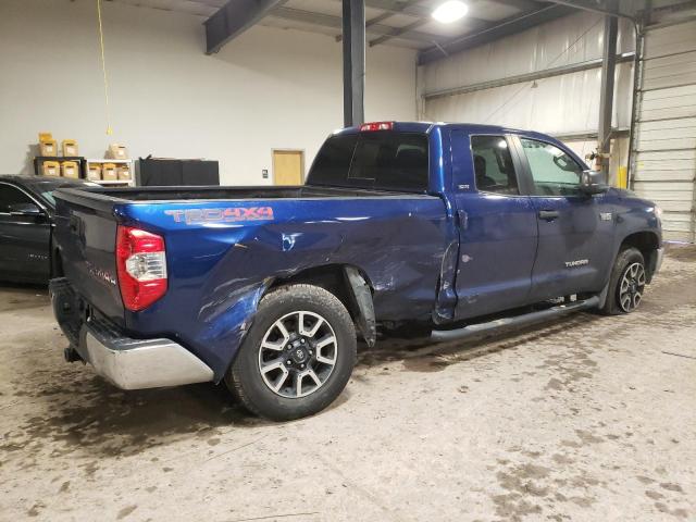 5TFUY5F16EX408900 - 2014 TOYOTA TUNDRA DOUBLE CAB SR/SR5 BLUE photo 3