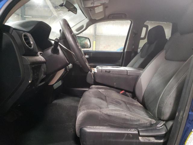 5TFUY5F16EX408900 - 2014 TOYOTA TUNDRA DOUBLE CAB SR/SR5 BLUE photo 7